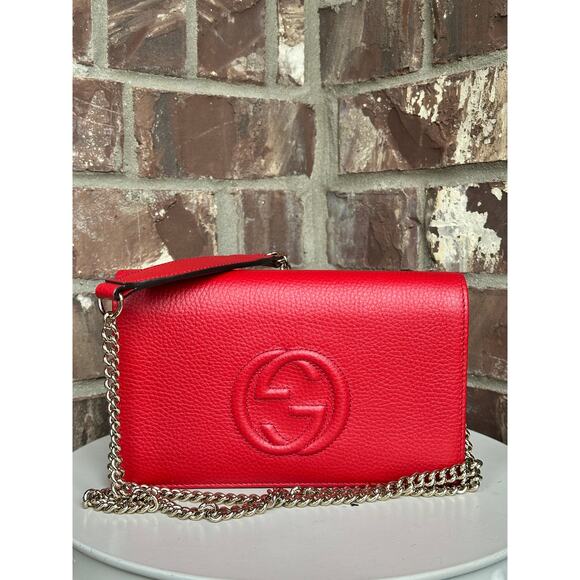 Gucci Soho Wallet on Chain 51223 - Picture 1 of 14